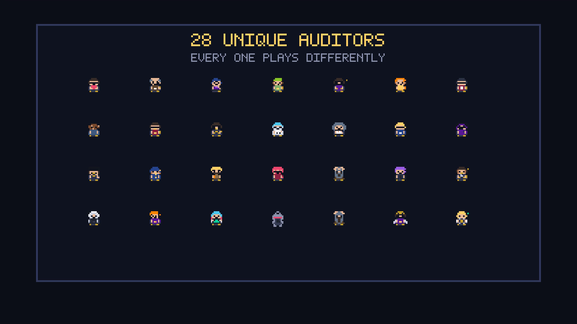 Auditor roster